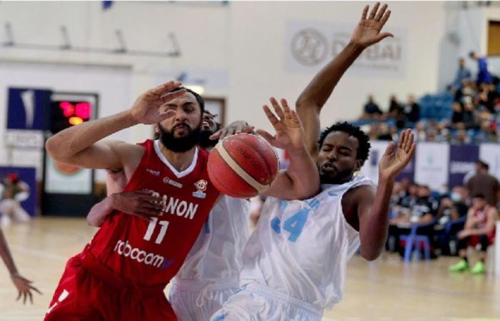 فوز منتخب لبنان لكرة السلة على منتخب الصومال