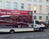 حملة بالشاحنات في لندن لرفض زيارة ابن سلمان
