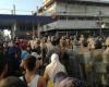 إصابة عنصرين من القوى الأمنية في اعتصام البداوي