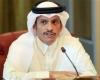 وزير خارجية قطر: لا يوجد أي دافع لعودة العلاقات مع النظام السوري في الوقت الحالي
