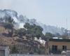 حريق كبير في حرج صنوبر جبل الرويس