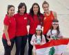 سيدات لبنان بطلات غرب آسيا للكرة الطائرة الشاطئية