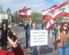 بالصور: تظاهرة في باريس رفضًا لبقاء النازحين في لبنان